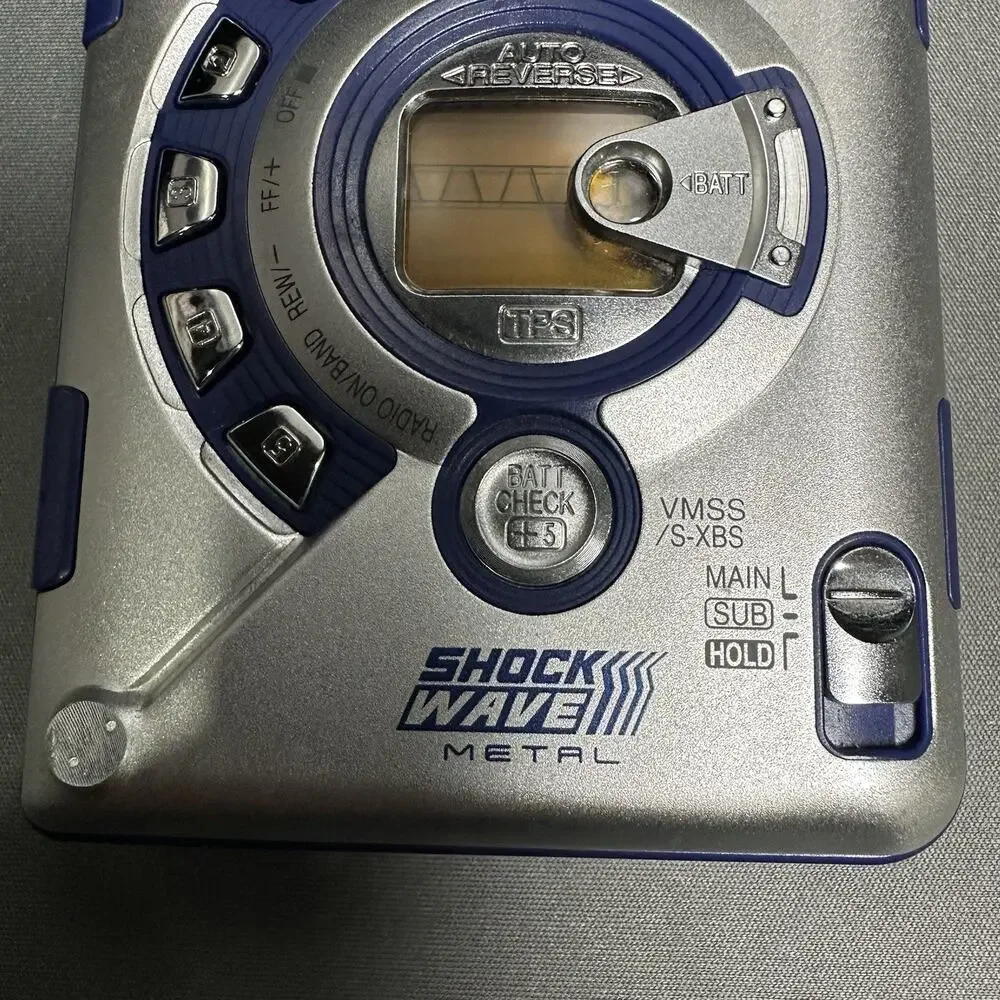 VTG Panasonic Shockwave Metal RQ-SW99V Portable Cassette Player Radio Untested - Picture 5 of 5